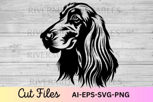 Afghan Hound Dog SVG Cut File Review