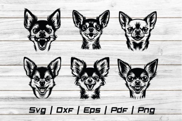 Chihuahua Dog Head SVG Pet Cut File Review