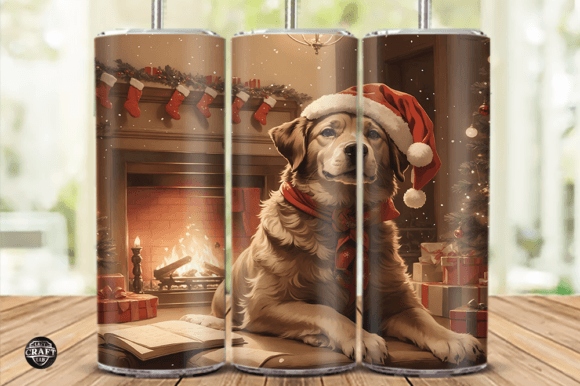 Christmas Dog Tumbler Wrap 20oz Skinny: A Designer's First Look