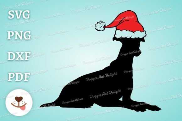 Christmas Greyhound Dog Santa SVG: Designer Review