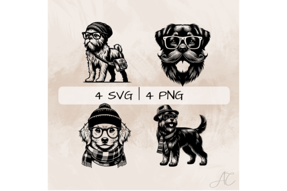 Hipster Dog SVG Bundle Review