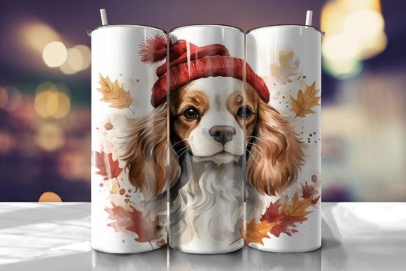Spaniel Dog Red Tumbler Wrap: A Designer's Review