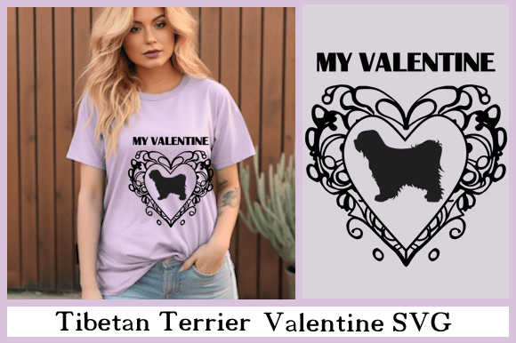 Tibetan Terrier Valentine SVG Review
