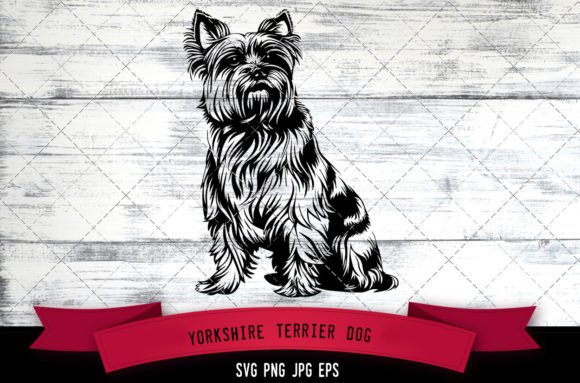 Yorkshire Terrier Dog SVG Review